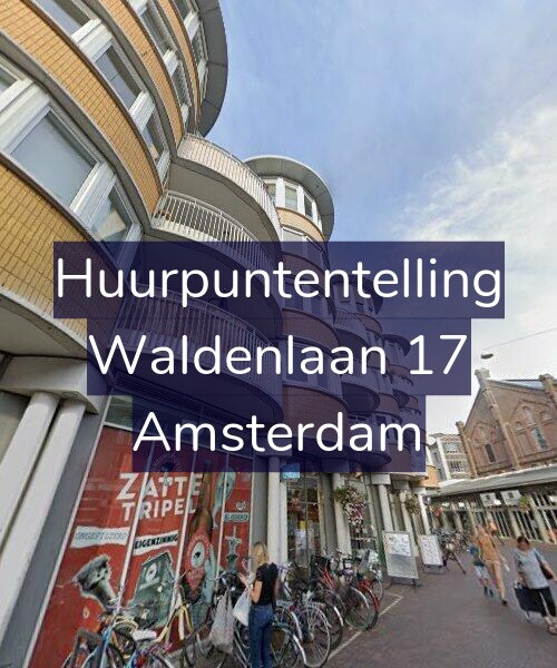 Foto gevel Huurpuntentelling voor Waldenlaan 17, Amsterdam
