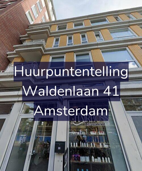 Foto gevel Huurpuntentelling voor Waldenlaan 41, Amsterdam