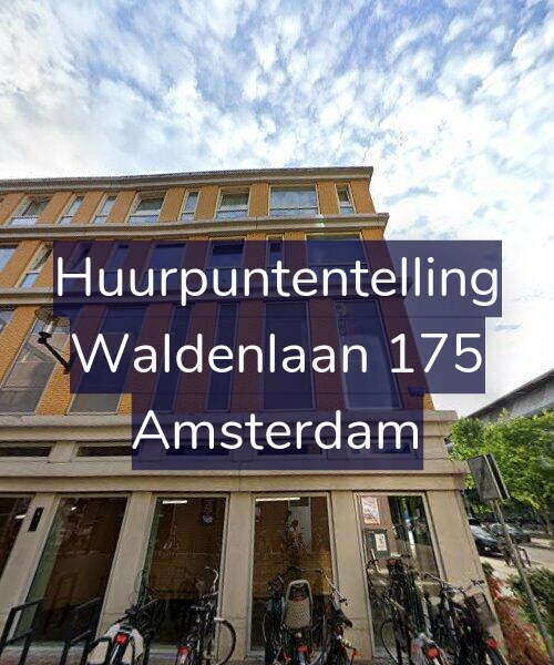 Foto gevel Huurpuntentelling voor Waldenlaan 175, Amsterdam