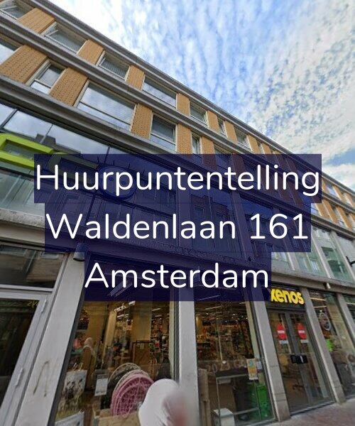 Foto gevel Huurpuntentelling voor Waldenlaan 161, Amsterdam