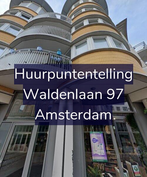 Foto gevel Huurpuntentelling voor Waldenlaan 97, Amsterdam