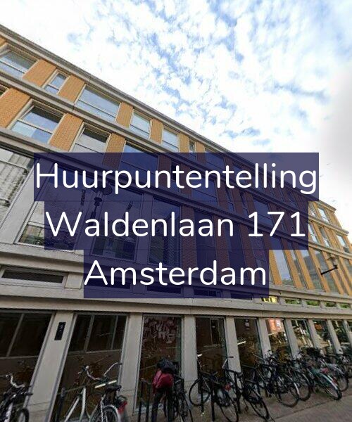 Foto gevel Huurpuntentelling voor Waldenlaan 171, Amsterdam