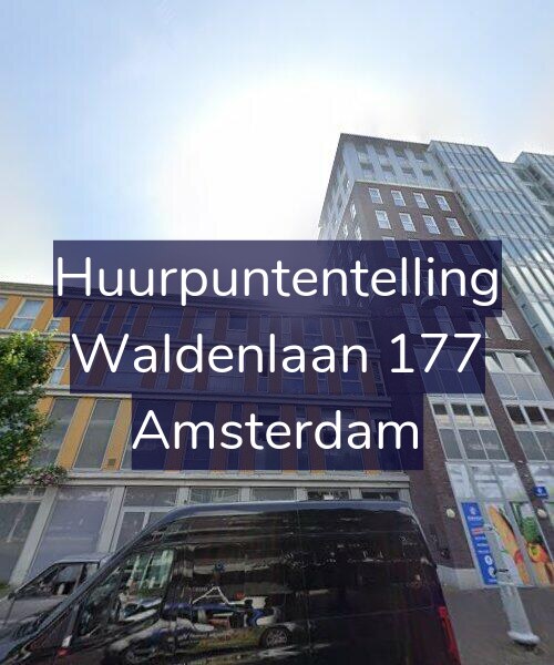 Foto gevel Huurpuntentelling voor Waldenlaan 177, Amsterdam