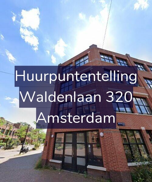 Foto gevel Huurpuntentelling voor Waldenlaan 320, Amsterdam