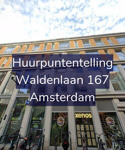 Foto gevel Huurpuntentelling voor Waldenlaan 167, Amsterdam