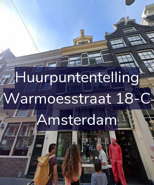 Foto gevel Huurpuntentelling voor Warmoesstraat 18-C, Amsterdam