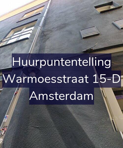 Foto gevel Huurpuntentelling voor Warmoesstraat 15-D, Amsterdam
