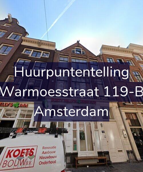 Foto gevel Huurpuntentelling voor Warmoesstraat 119-B, Amsterdam