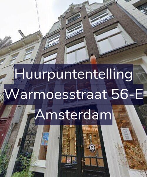 Foto gevel Huurpuntentelling voor Warmoesstraat 56-E, Amsterdam