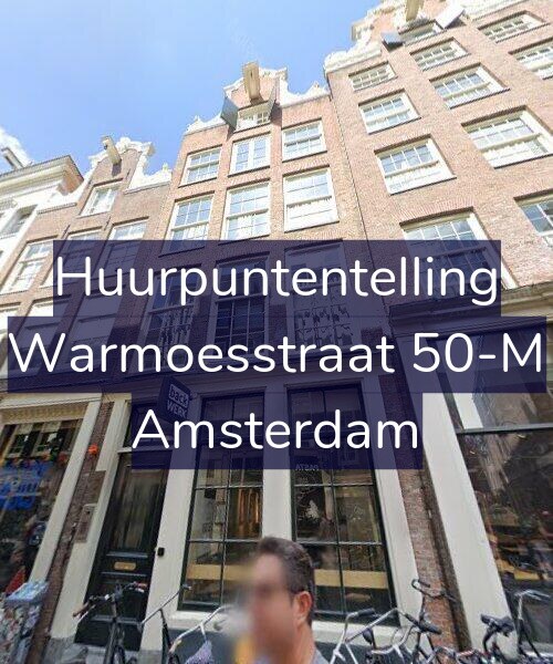 Foto gevel Huurpuntentelling voor Warmoesstraat 50-M, Amsterdam
