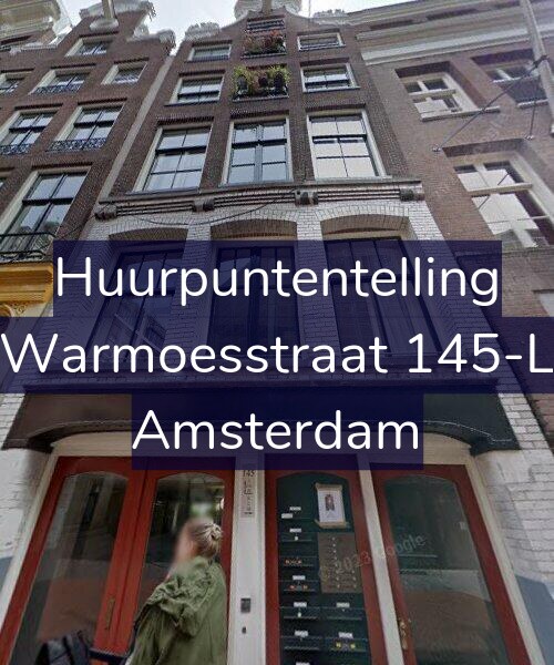 Foto gevel Huurpuntentelling voor Warmoesstraat 145-L, Amsterdam