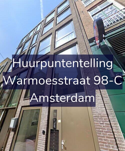 Foto gevel Huurpuntentelling voor Warmoesstraat 98-C, Amsterdam