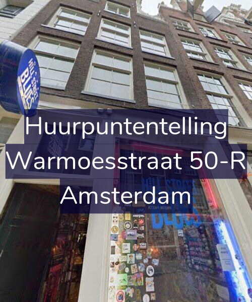 Foto gevel Huurpuntentelling voor Warmoesstraat 50-R, Amsterdam
