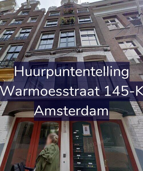 Foto gevel Huurpuntentelling voor Warmoesstraat 145-K, Amsterdam