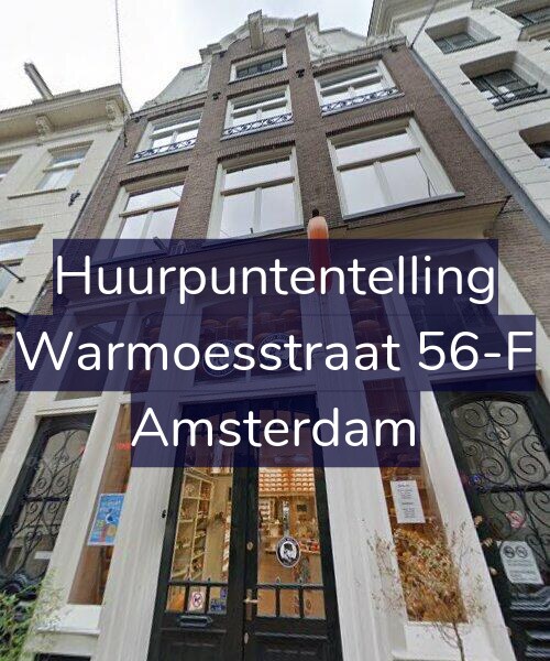 Foto gevel Huurpuntentelling voor Warmoesstraat 56-F, Amsterdam