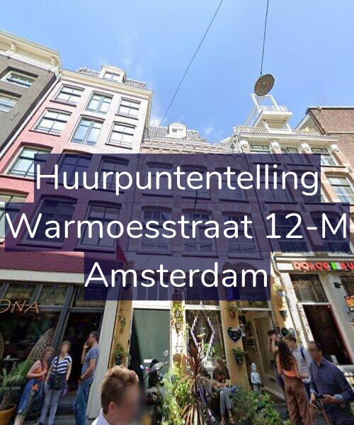 Foto gevel Huurpuntentelling voor Warmoesstraat 12-M, Amsterdam