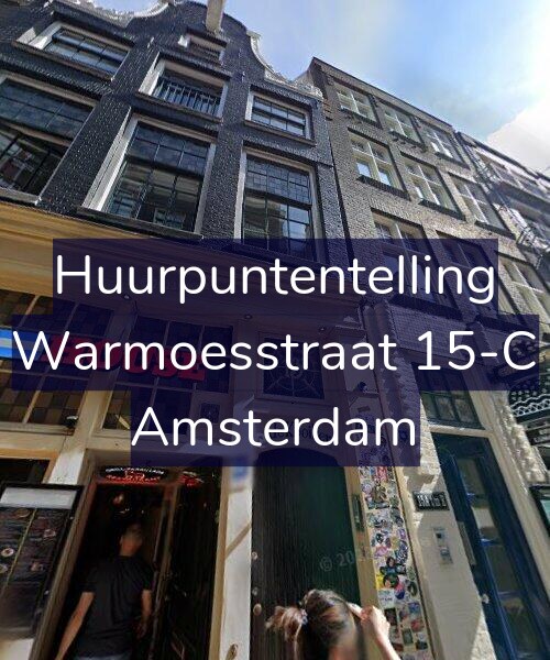 Foto gevel Huurpuntentelling voor Warmoesstraat 15-C, Amsterdam