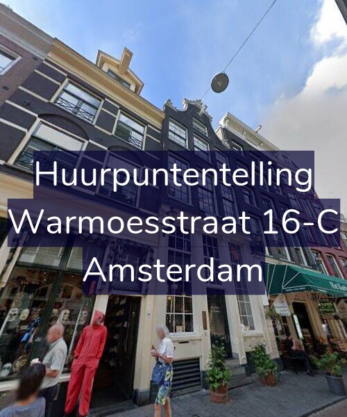 Foto gevel Huurpuntentelling voor Warmoesstraat 16-C, Amsterdam