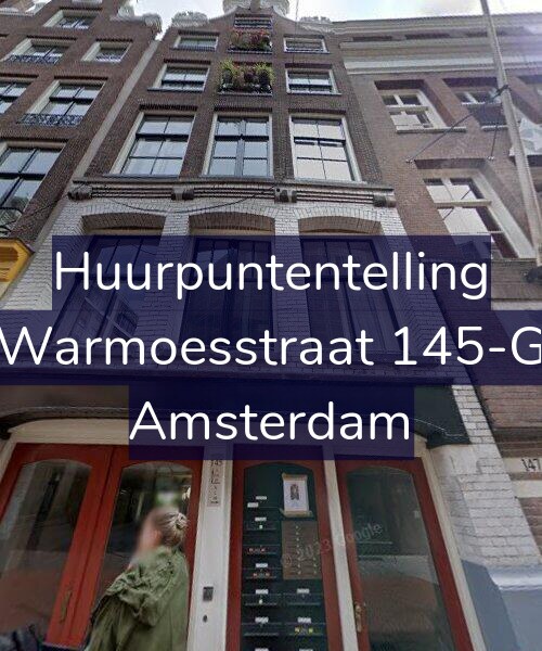 Foto gevel Huurpuntentelling voor Warmoesstraat 145-G, Amsterdam