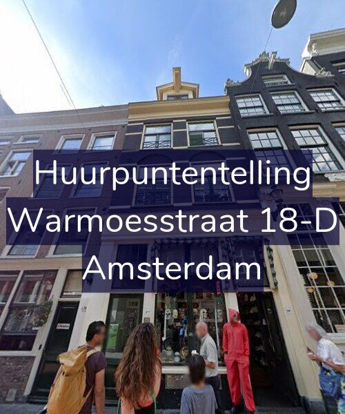 Foto gevel Huurpuntentelling voor Warmoesstraat 18-D, Amsterdam