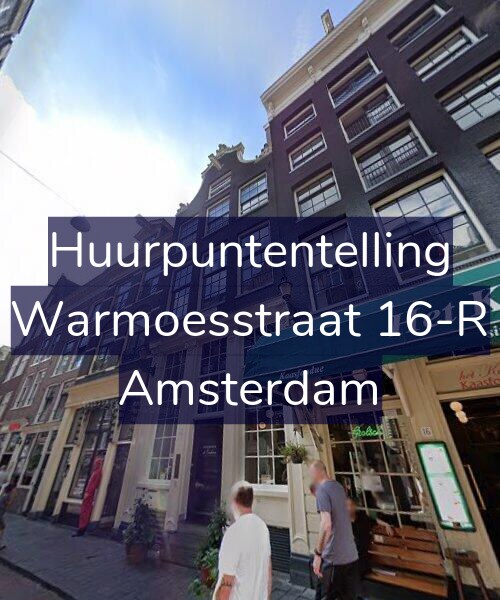 Foto gevel Huurpuntentelling voor Warmoesstraat 16-R, Amsterdam