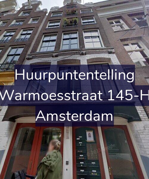 Foto gevel Huurpuntentelling voor Warmoesstraat 145-H, Amsterdam