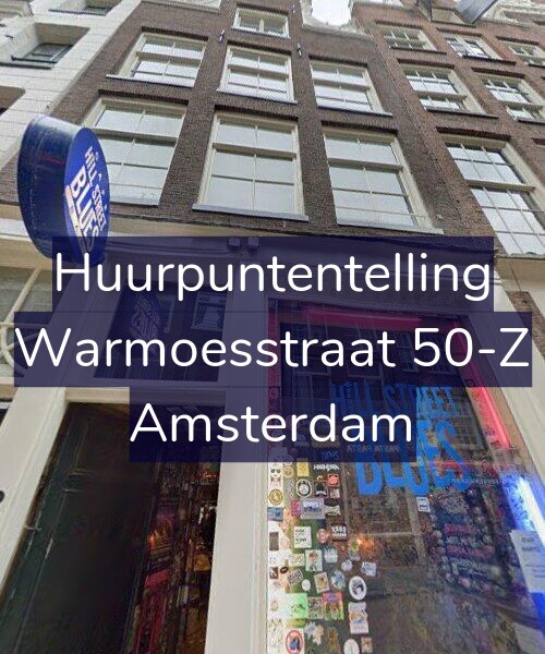 Foto gevel Huurpuntentelling voor Warmoesstraat 50-Z, Amsterdam