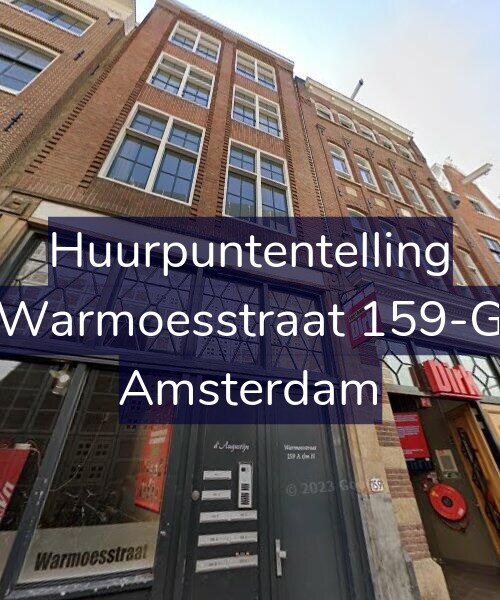 Foto gevel Huurpuntentelling voor Warmoesstraat 159-G, Amsterdam