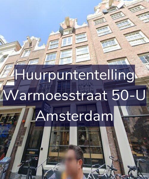 Foto gevel Huurpuntentelling voor Warmoesstraat 50-U, Amsterdam
