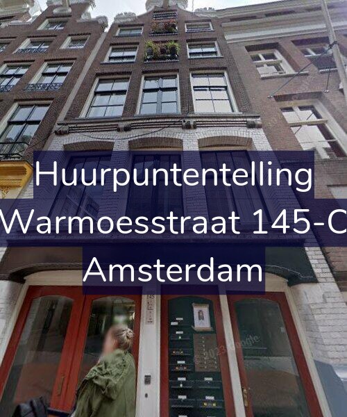 Foto gevel Huurpuntentelling voor Warmoesstraat 145-C, Amsterdam