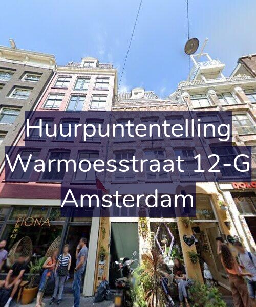 Foto gevel Huurpuntentelling voor Warmoesstraat 12-G, Amsterdam