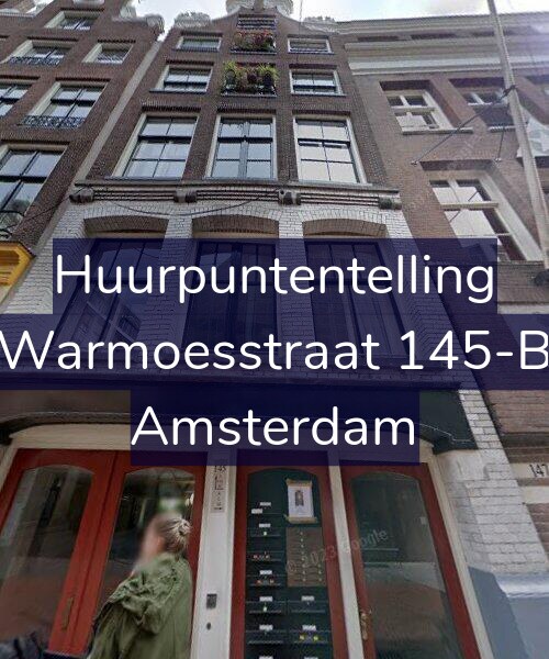 Foto gevel Huurpuntentelling voor Warmoesstraat 145-B, Amsterdam