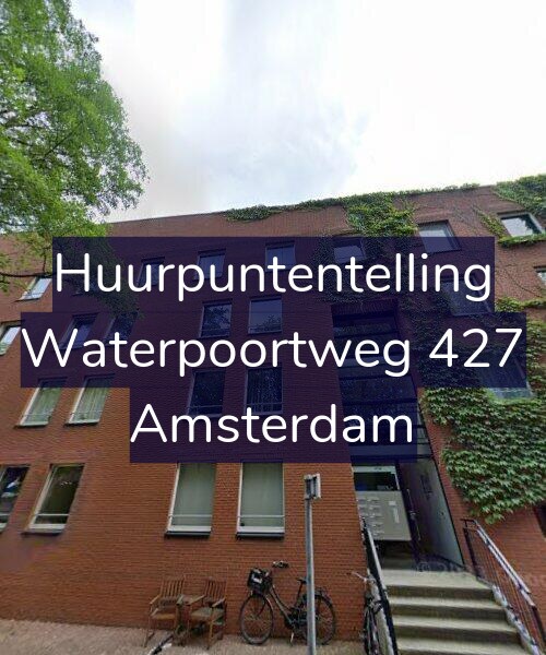 Foto gevel Huurpuntentelling voor Waterpoortweg 427, Amsterdam