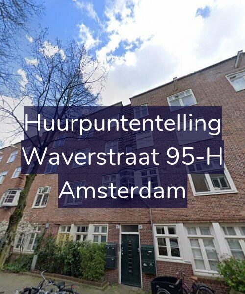 Foto gevel Huurpuntentelling voor Waverstraat 95-H, Amsterdam