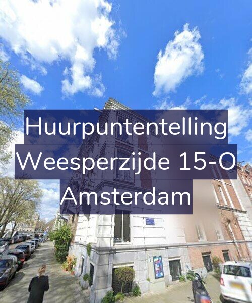 Foto gevel Huurpuntentelling voor Weesperzijde 15-O, Amsterdam