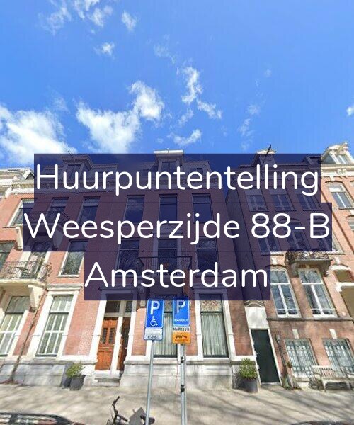 Foto gevel Huurpuntentelling voor Weesperzijde 88-B, Amsterdam