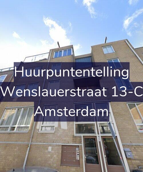 Foto gevel Huurpuntentelling voor Wenslauerstraat 13-C, Amsterdam