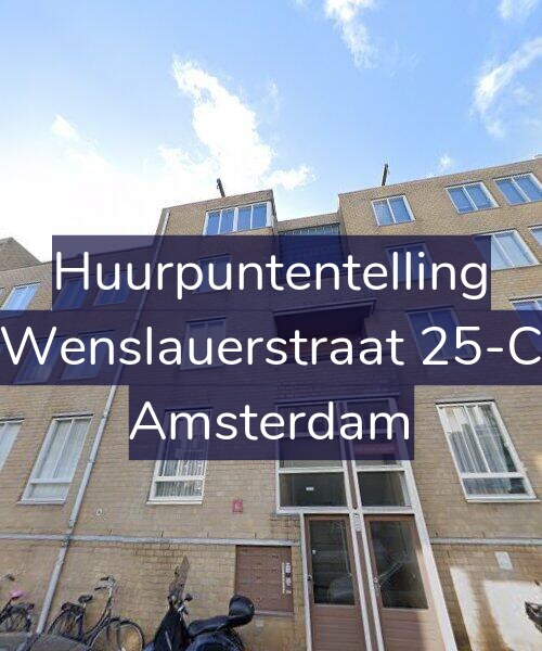 Foto gevel Huurpuntentelling voor Wenslauerstraat 25-C, Amsterdam