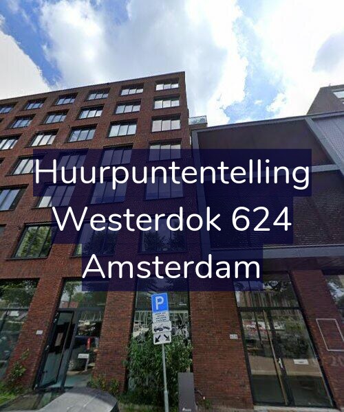 Foto gevel Huurpuntentelling voor Westerdok 624, Amsterdam