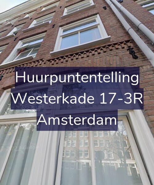 Foto gevel Huurpuntentelling voor Westerkade 17-3R, Amsterdam