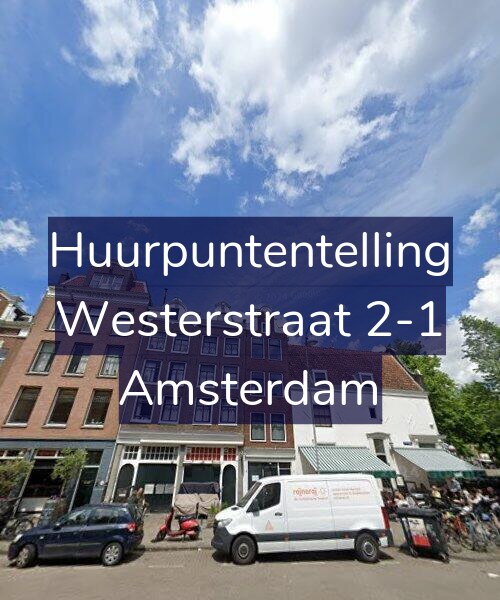 Foto gevel Huurpuntentelling voor Westerstraat 2-1, Amsterdam