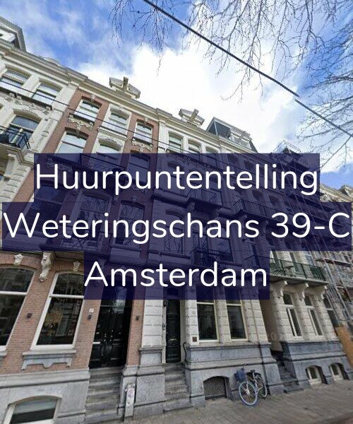 Foto gevel Huurpuntentelling voor Weteringschans 39-C, Amsterdam