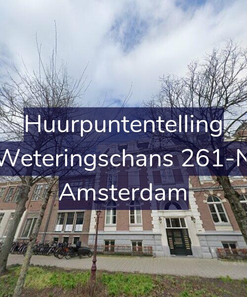 Foto gevel Huurpuntentelling voor Weteringschans 261-N, Amsterdam