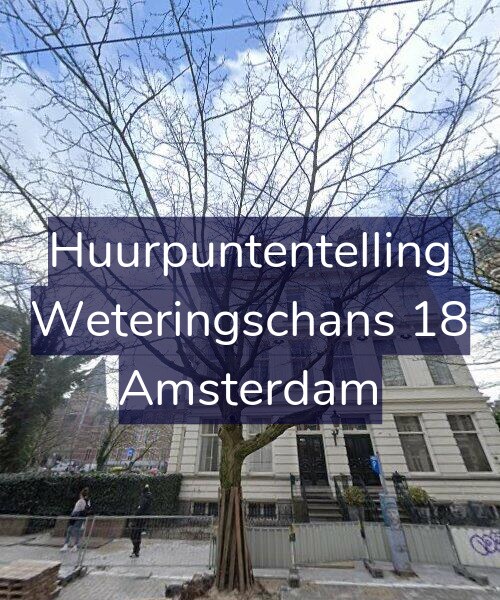 Foto gevel Huurpuntentelling voor Weteringschans 18, Amsterdam