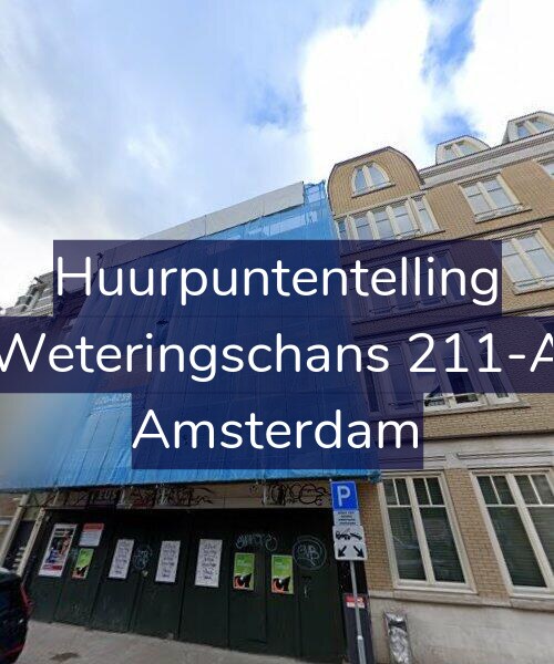 Foto gevel Huurpuntentelling voor Weteringschans 211-A, Amsterdam