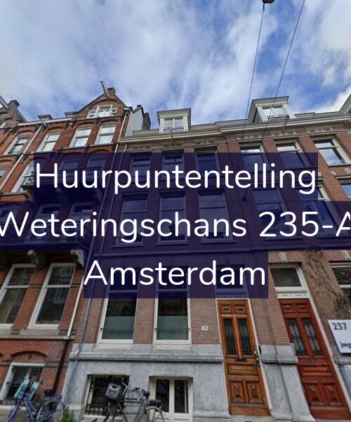 Foto gevel Huurpuntentelling voor Weteringschans 235-A, Amsterdam