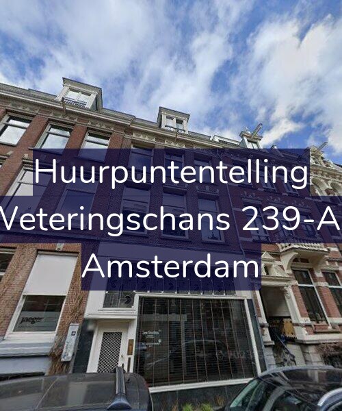 Foto gevel Huurpuntentelling voor Weteringschans 239-A2, Amsterdam