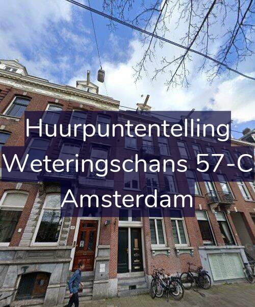 Foto gevel Huurpuntentelling voor Weteringschans 57-C, Amsterdam