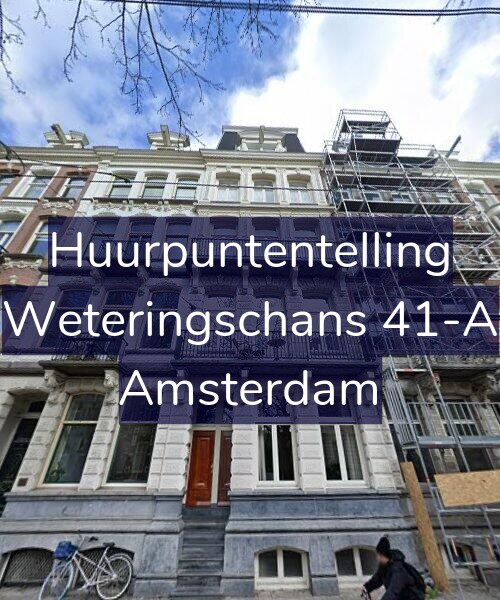 Foto gevel Huurpuntentelling voor Weteringschans 41-A, Amsterdam