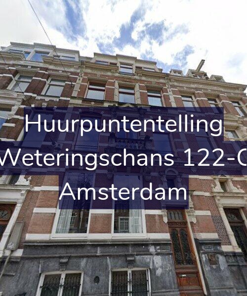 Foto gevel Huurpuntentelling voor Weteringschans 122-C, Amsterdam